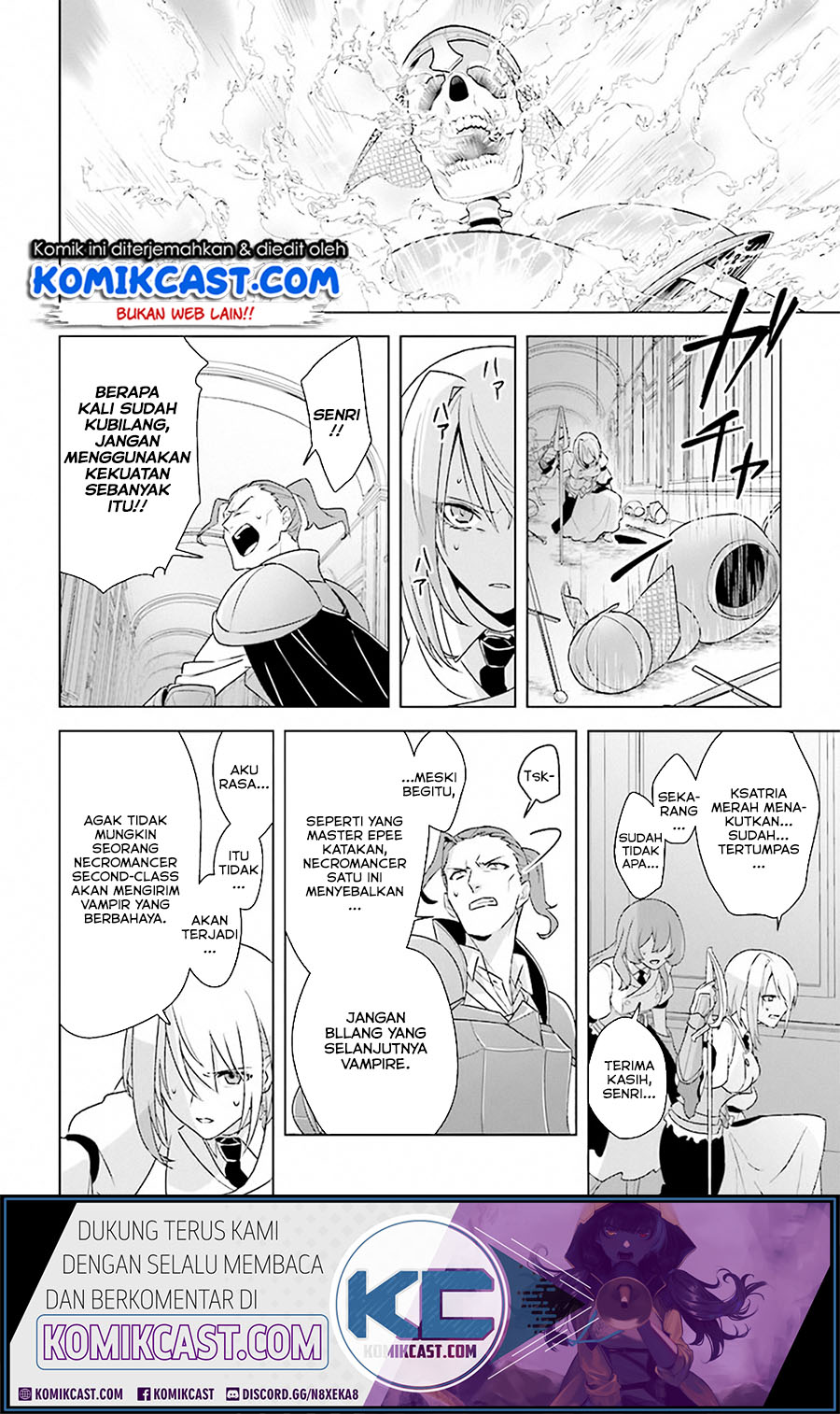 The Undead Lord of the Palace of Darkness Chapter 08 Bahasa Indonesia